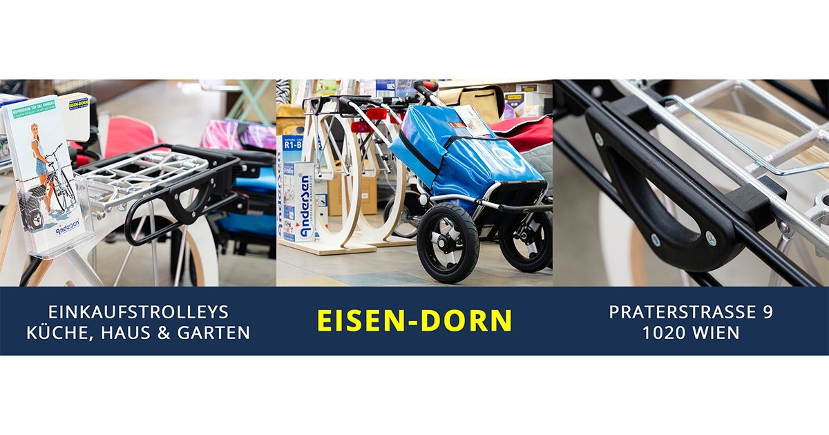 Einkaufstrolley Fahrrad kaufen Wien